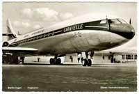 Famgus Aviation Postcards: SUD Aviation Caravelle