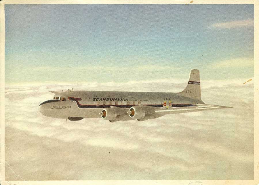 collection vilain N° 964 AIR SWAZILAND   DC 6B   3D-ASA 
